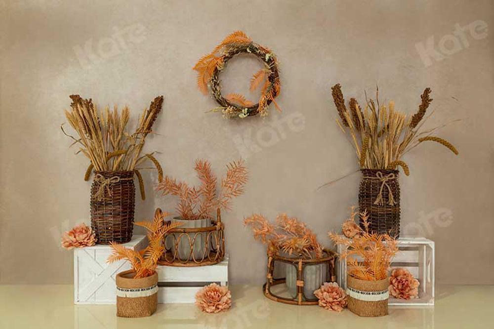 Kate Boho Herbst Thanksgiving Hintergrund von Emetselch - Kate Backdrop.de