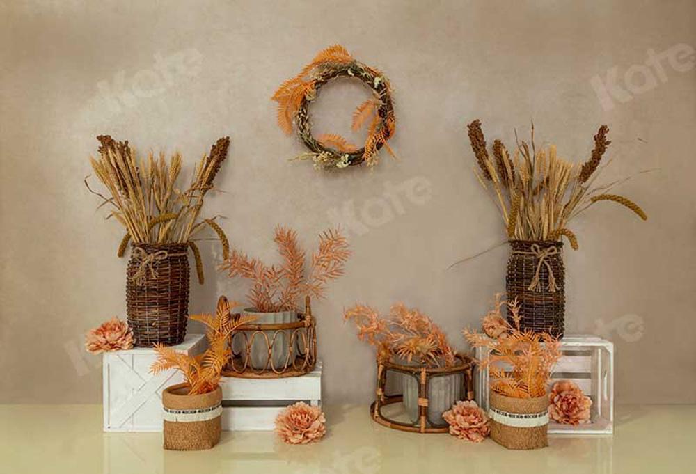 Kate Boho Herbst Thanksgiving Hintergrund von Emetselch - Kate Backdrop.de