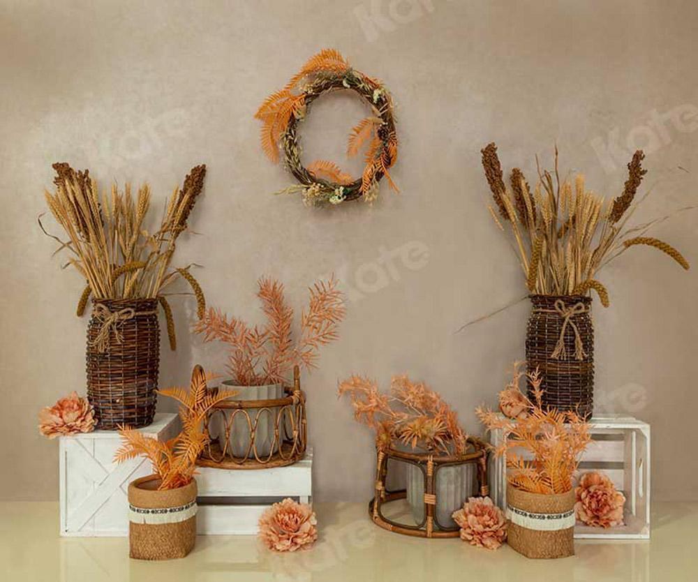 Kate Boho Herbst Thanksgiving Hintergrund von Emetselch - Kate Backdrop.de