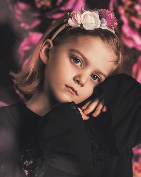 Kate Red Retro Blumen Valentinstag Hintergrund für Fotografie von Jerry_Sina entworfen - Kate Backdrop.de