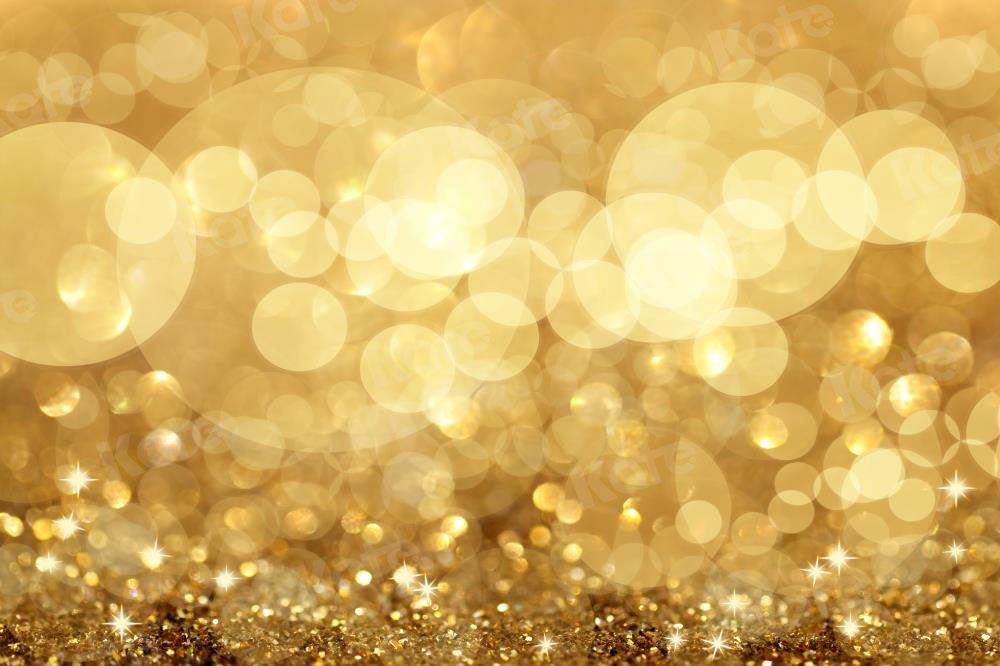 Kate Licht Golden Bokeh Glitter Glittzer Hintergrund für Kinder Europe - Kate Backdrop.de