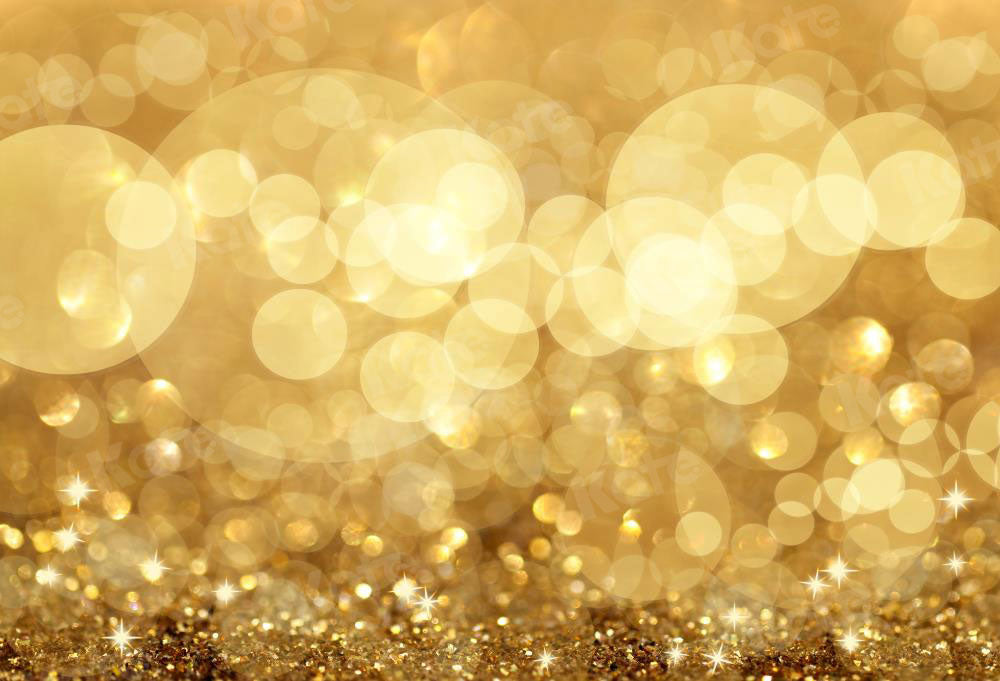 Kate Licht Golden Bokeh Glitter Glittzer Hintergrund für Kinder Europe - Kate Backdrop.de