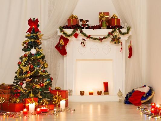Katebackdrop:Kate Christmas Red Golden Photography Backdrop