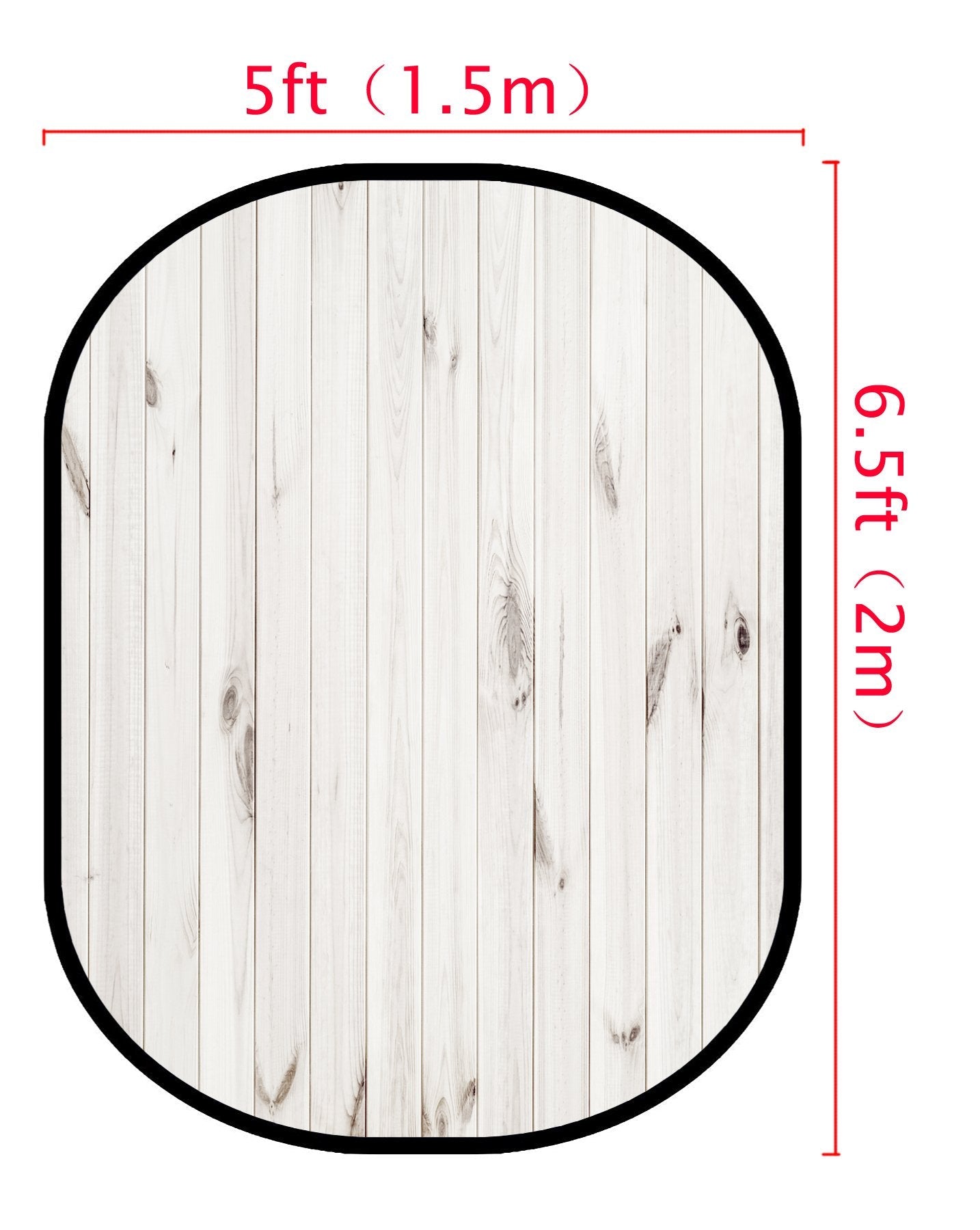 Kate Weiß Holz / Dunkelblau Grünen Retro Holz Falthintergrund Doppelseitig Fotografie 5X6.5ft(1.5x2m) - Kate Backdrop.de