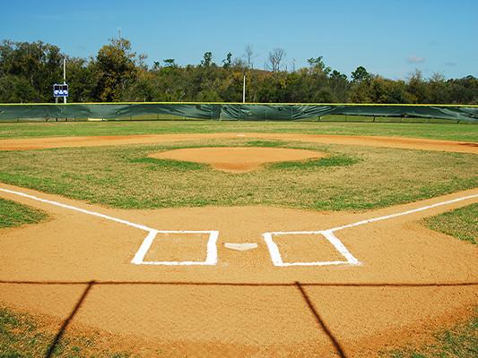 Katebackdrop:Kate Baseball Sports Court Backdrop Playground Outside