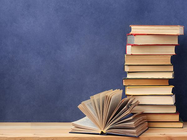 Katebackdrop:Kate Blue Background back to school backdrop book prop
