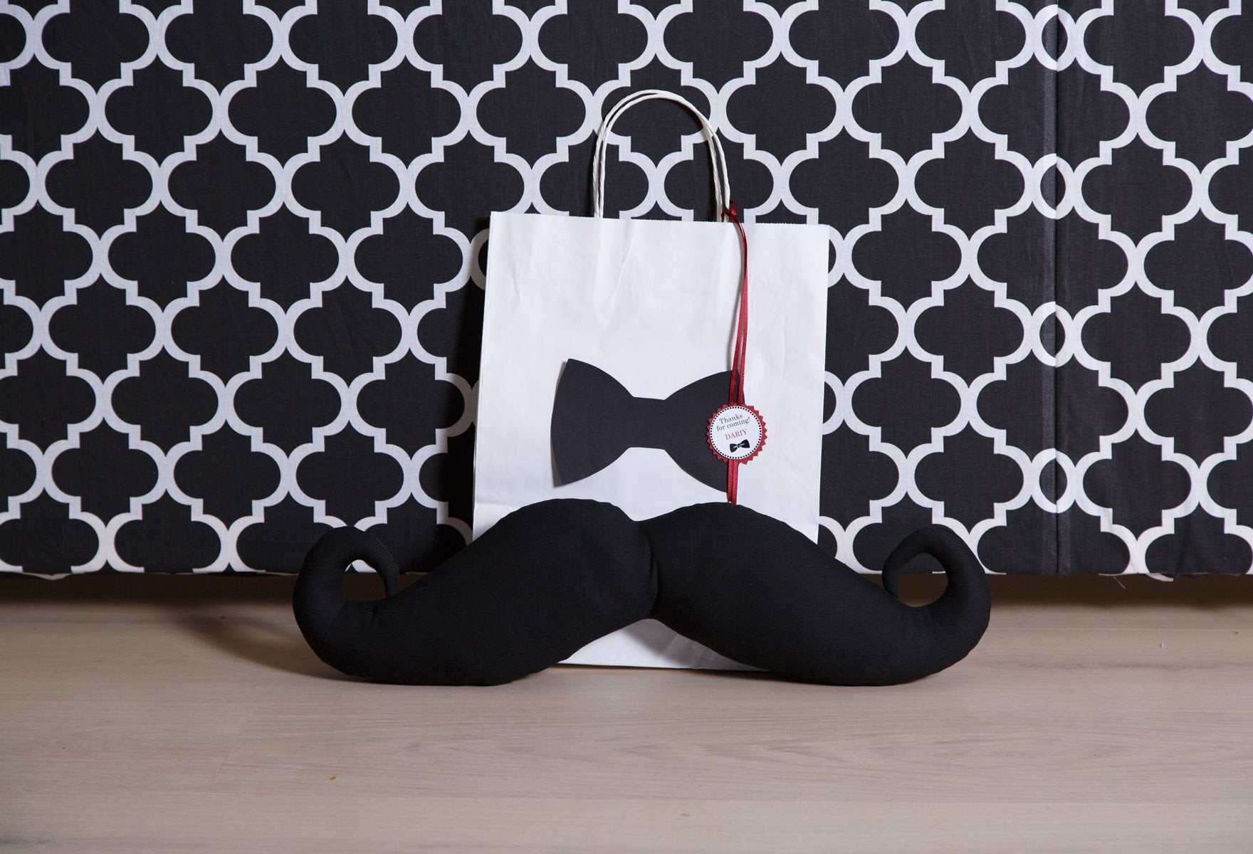 Katebackdrop:Kate Father'S Day Mustache Photo Background
