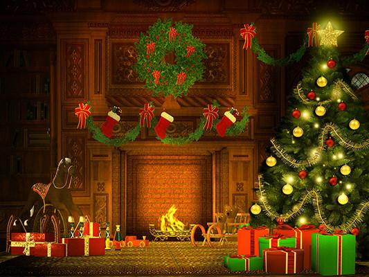 Katebackdrop:Kate Christmas Tree Photography Backdrop For Children