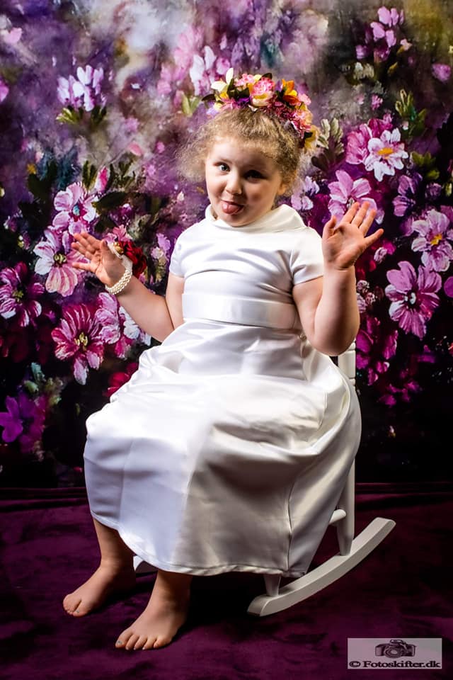 Kate Fantasie lila Blumen Valentinstag Hintergrund für Fotografie - Kate Backdrop.de