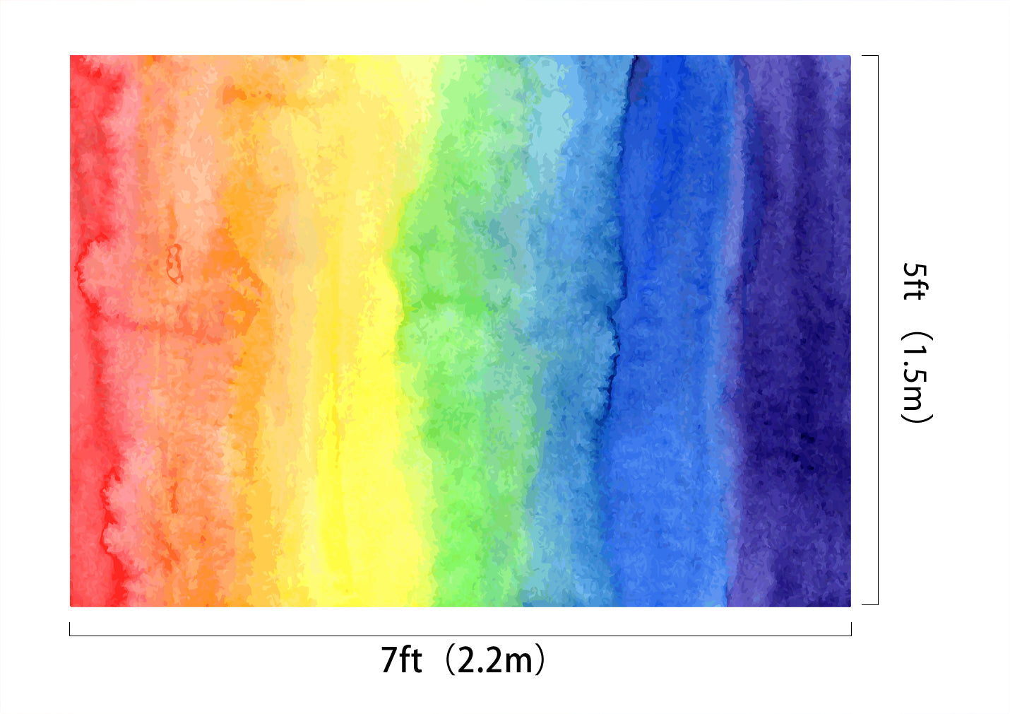 Kate Regenbogen bunter Hintergrund für Fotografie Muttertag - Kate Backdrop.de