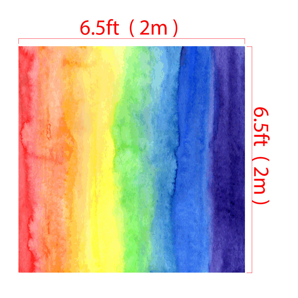 Kate Regenbogen bunter Hintergrund für Fotografie Muttertag - Kate Backdrop.de