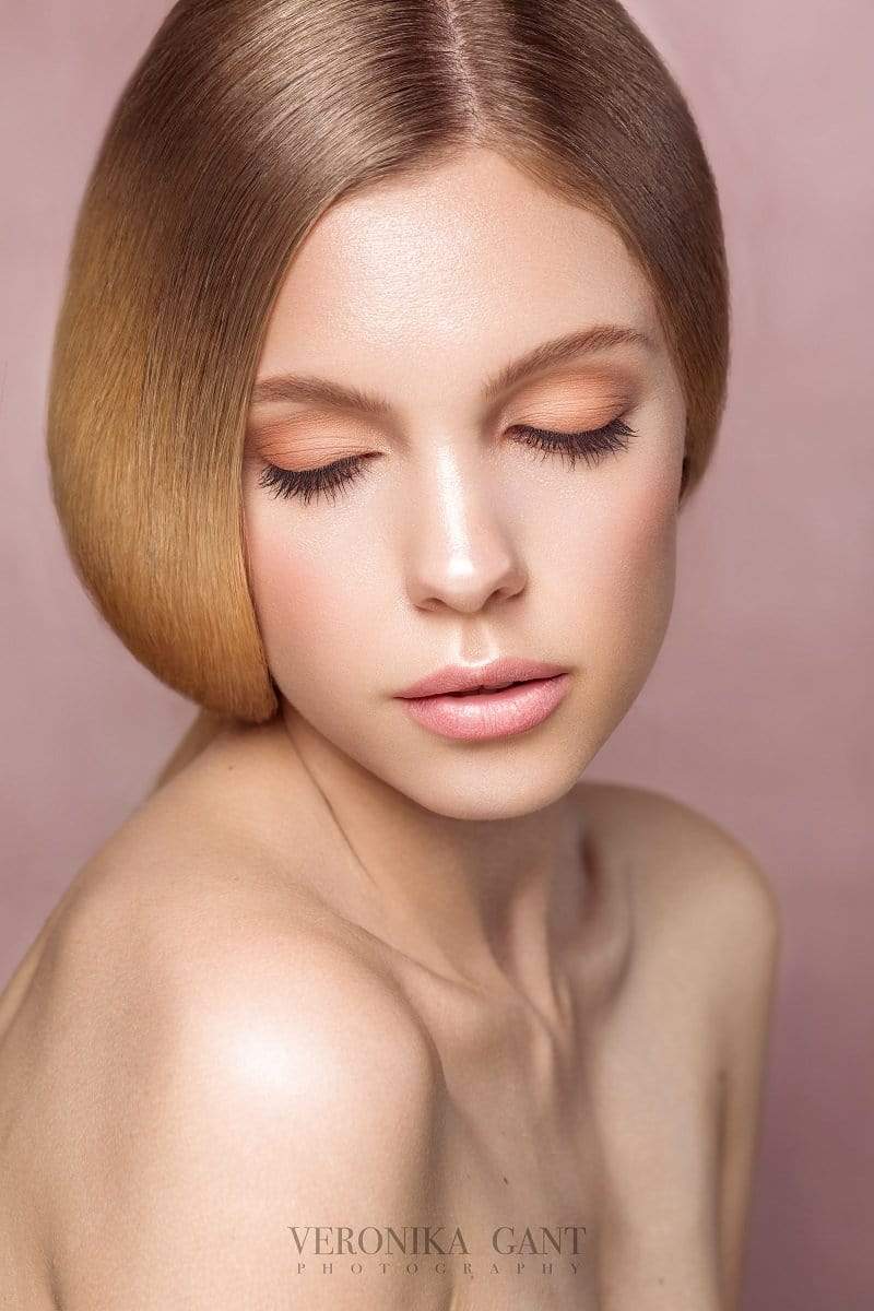 Kate Kunst Rosatöne Textur Hintergrund von Veronika Gant - Kate Backdrop.de