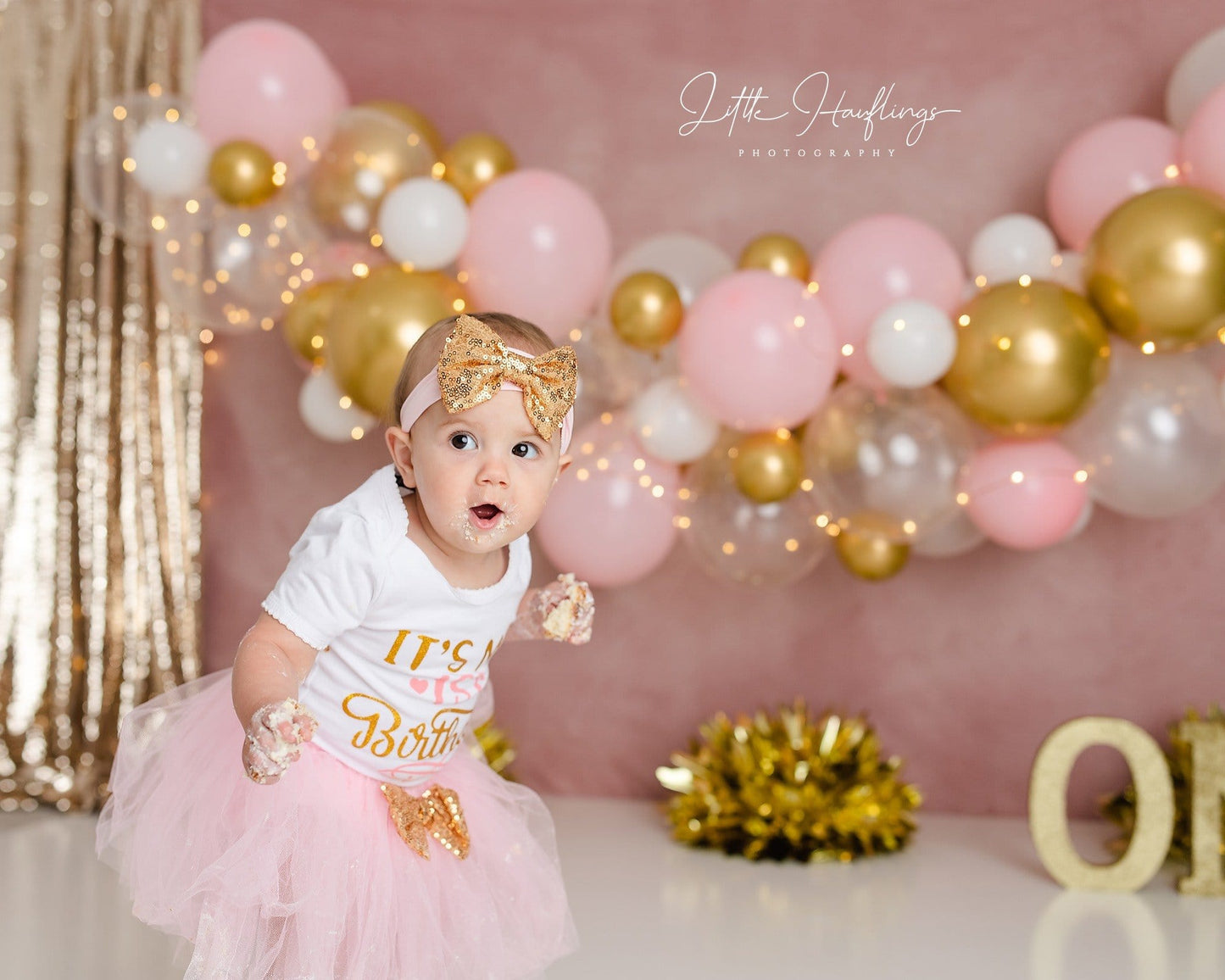 Kate Kunst Rosatöne Textur Hintergrund von Veronika Gant - Kate Backdrop.de