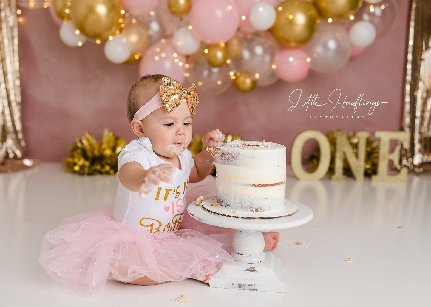 Kate Kunst Rosatöne Textur Hintergrund von Veronika Gant - Kate Backdrop.de