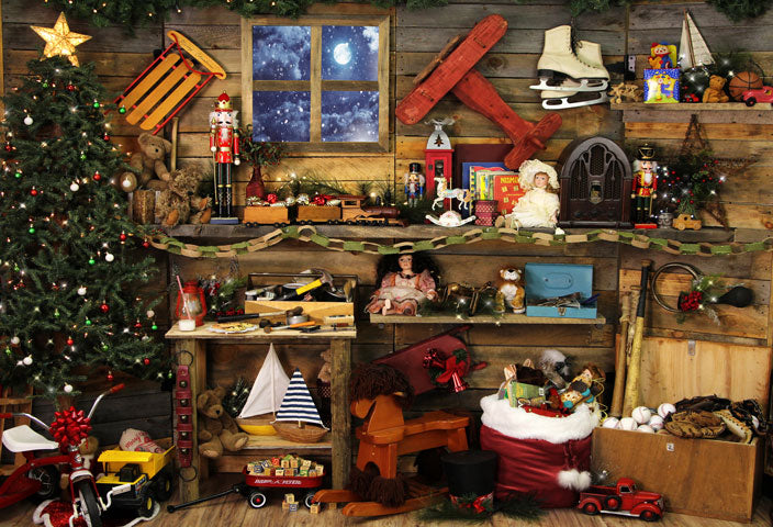 Kate Weihnachten Weihnachtsmann Workshop von Arica Kirby - Kate Backdrop.de