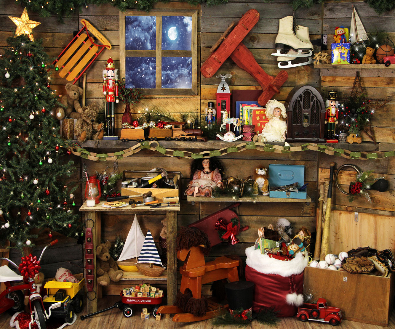 Kate Weihnachten Weihnachtsmann Workshop von Arica Kirby - Kate Backdrop.de