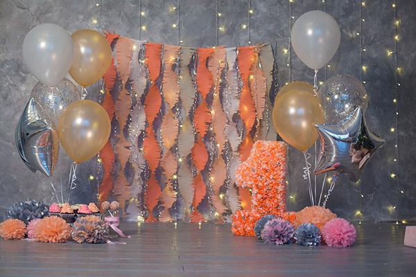 Kate Ballons und Dekorationen Geburtstag Kulisse für Fotografie