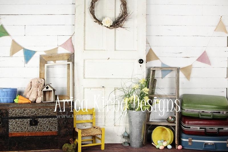 Kate Easter Door Backdrops Entworfen von Arica Kirby - Kate Backdrop.de