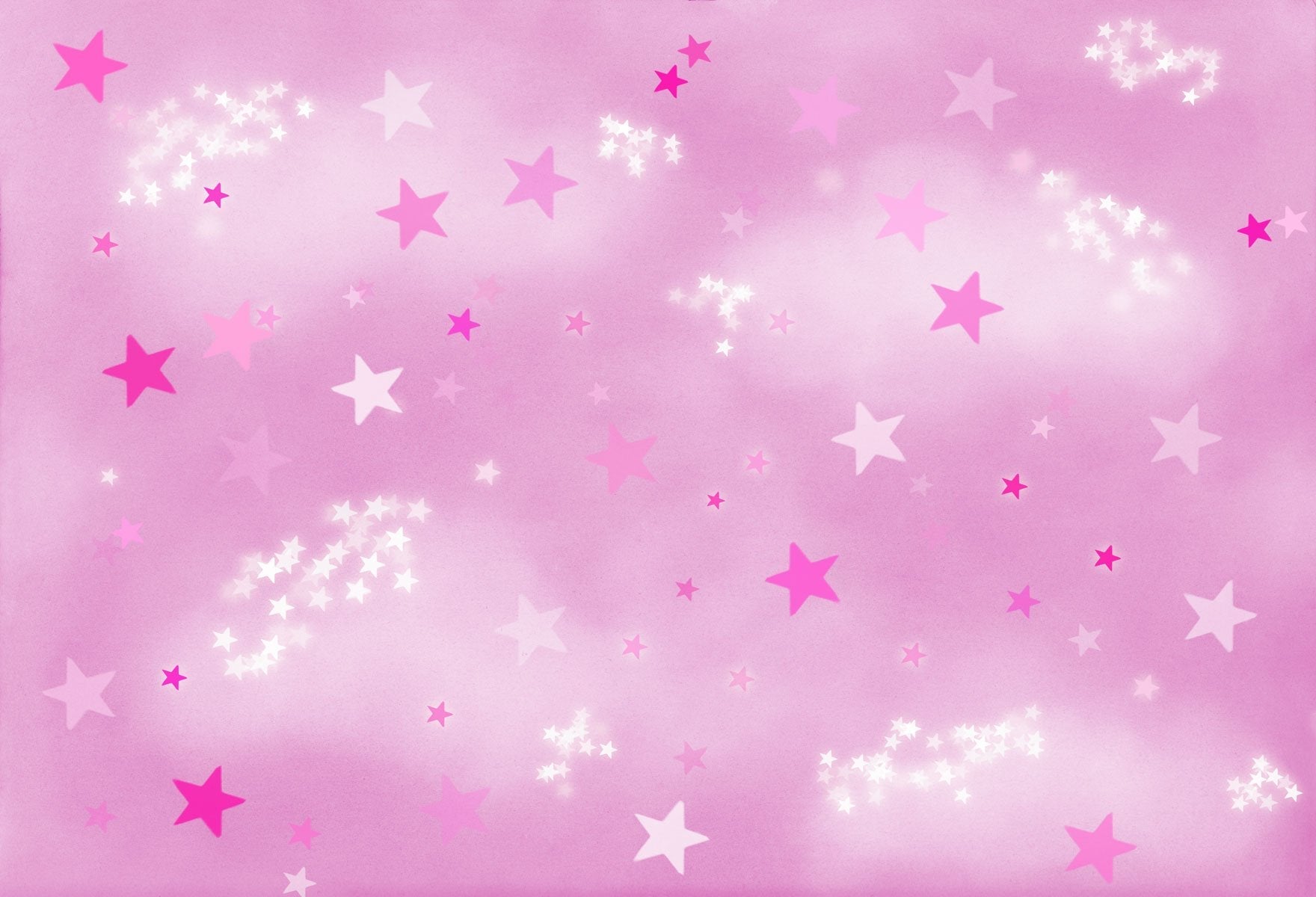 Kate Soft Skies Pink Stars Kulisse für Fotografie Entworfen von Mini MakeBelieve - Kate Backdrop.de