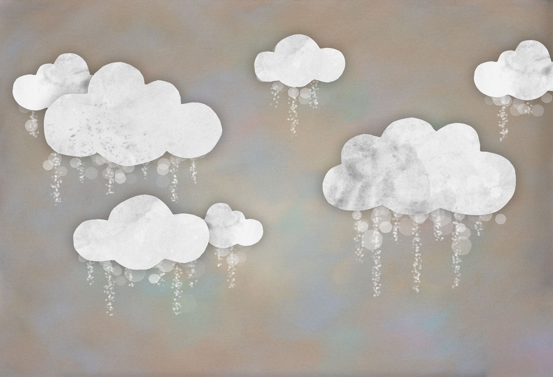 Kate Baby Shower Take Flight Winter Clouds Kulisse für Fotografie von Mini MakeBelieve - Kate Backdrop.de