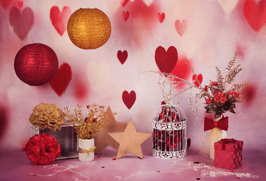 Kate Liebe Valentinstag Hintergrund von Studio Gumot - Kate Backdrop.de