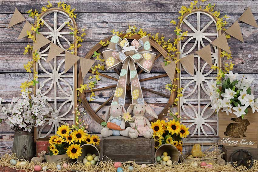 Kate Sonnenblume Ostern Hintergrund - Kate Backdrop.de