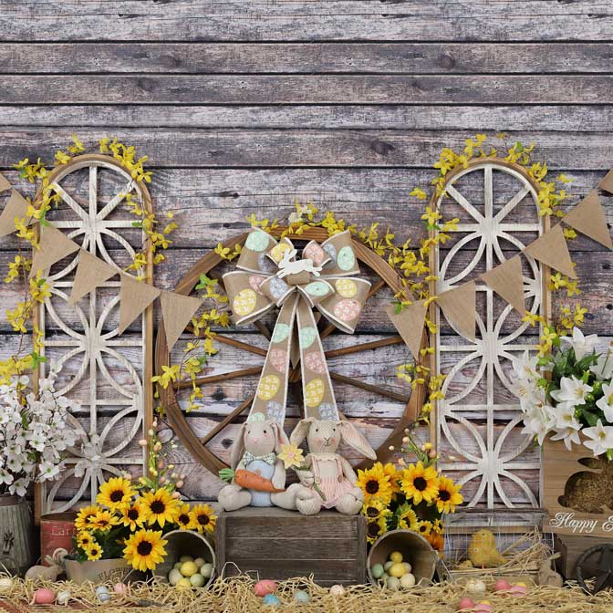 Kate Sonnenblume Ostern Hintergrund - Kate Backdrop.de