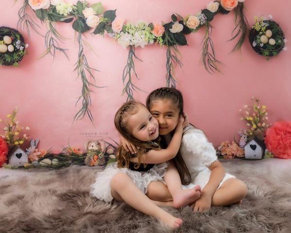 Kate Ostern / Frühling Blumen Hintergrund - Kate Backdrop.de