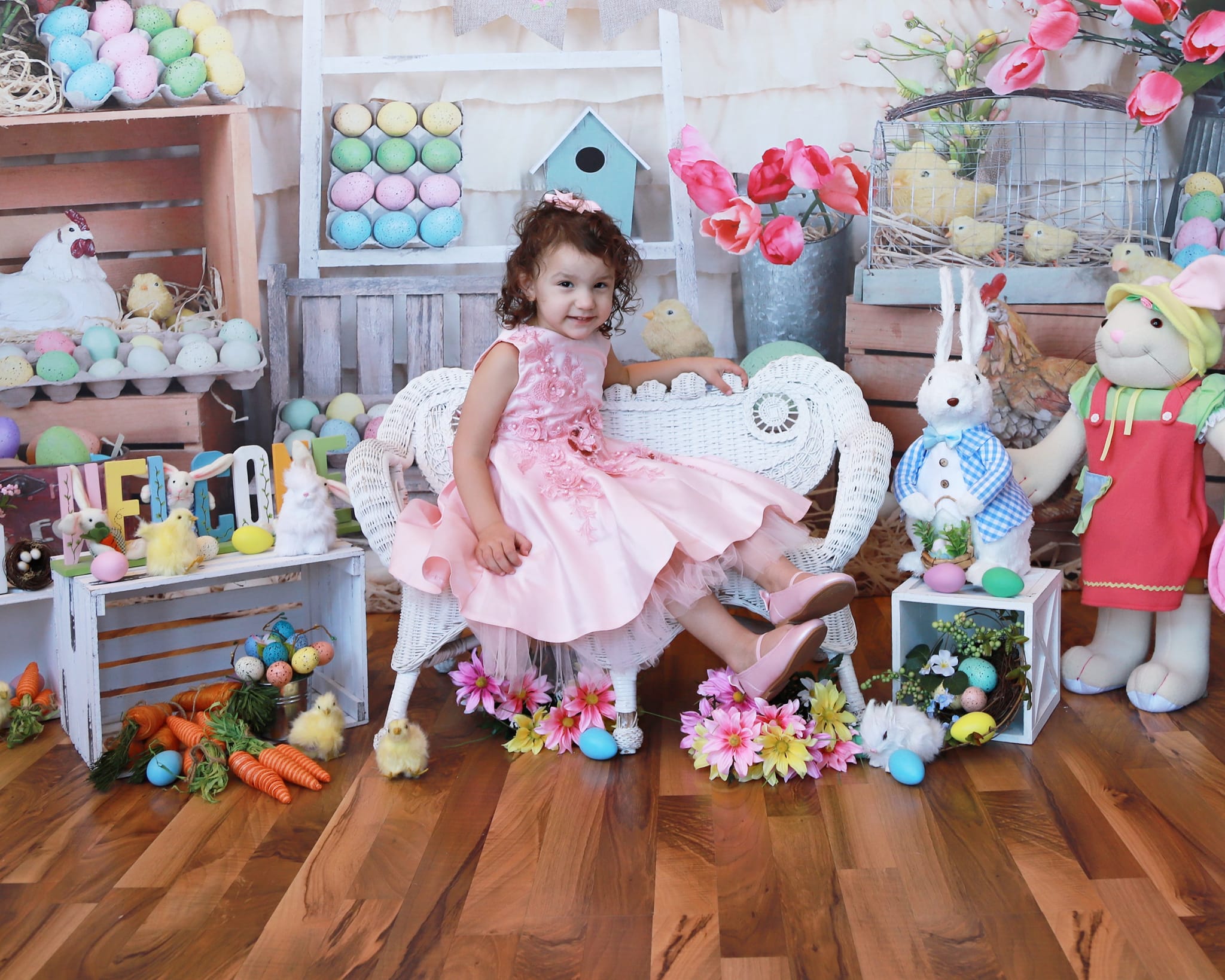 Kate Bunte Eier Fröhliche Ostern-Hintergrund - Kate Backdrop.de