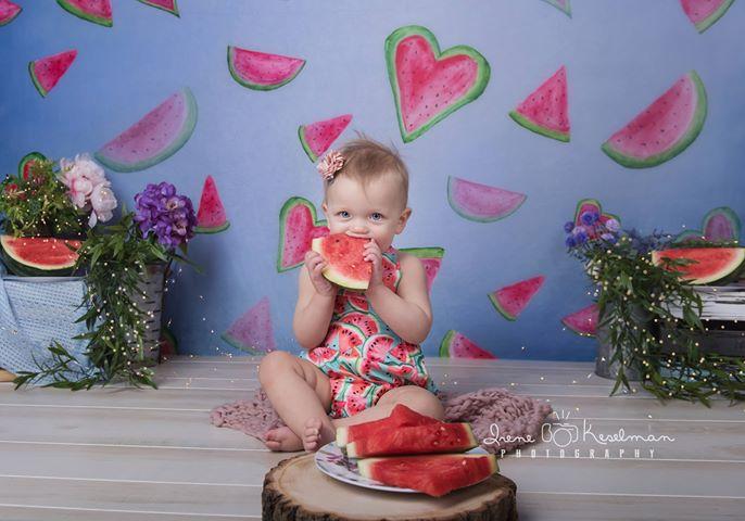 Kate Watermelon Faded Love Backdrop von Arica Kirby entworfen - Kate Backdrop.de