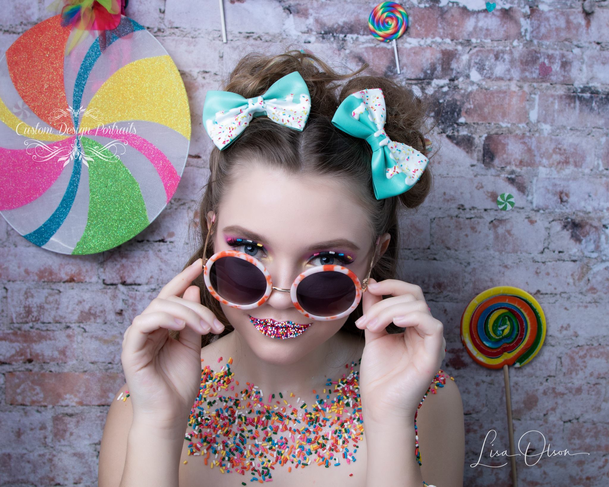 Kate Retro Backstein Treppenhaus-Hintergrund für Fotografie durch Erin Larkins - Kate Backdrop.de