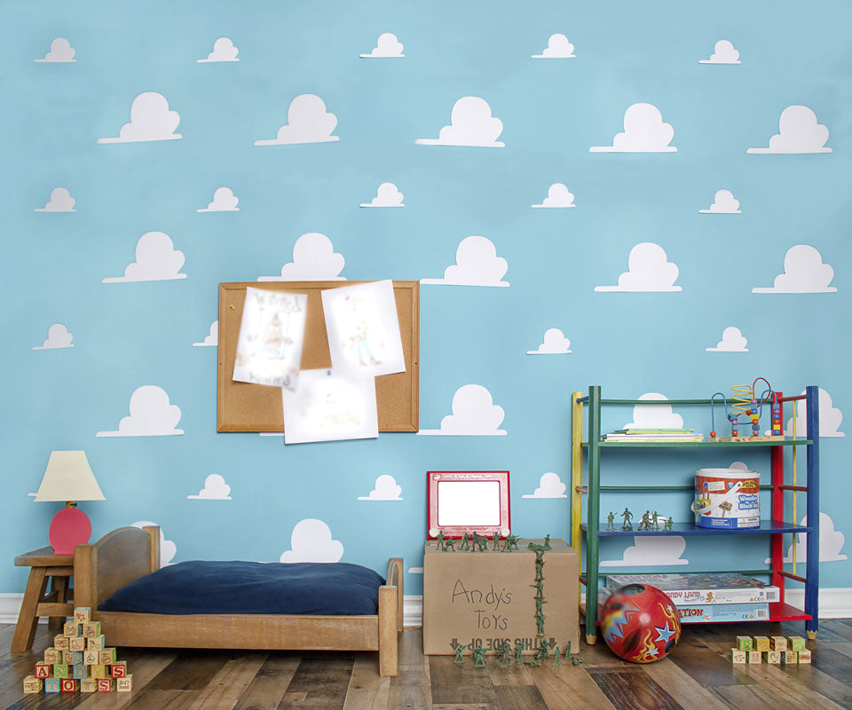 Kate Spielzeugzimmer mit Bett Kinder Hintergrund Schule von Erin Larkins - Kate Backdrop.de