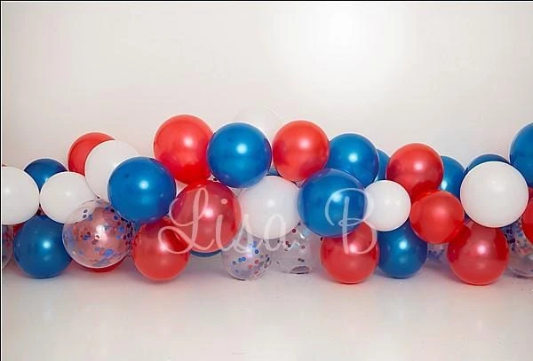 Kate Luftballons Geburtstag kinder Hintergrund Entworfen von Lisa B Photography - Kate Backdrop.de