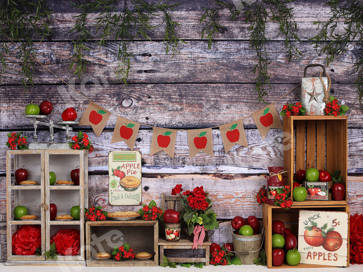 Kate Apfel Kuchen Kuchen Smash Kinder Hintergrund - Kate Backdrop.de