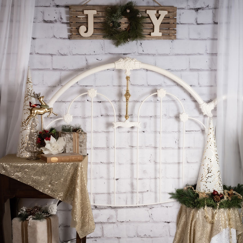 Kate Weihnachten Kopfteil Hintergrund Entworfen von Angela Marie Photography - Kate Backdrop.de
