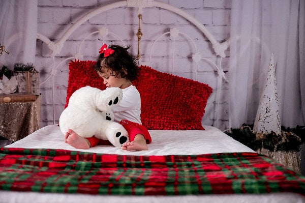 Kate Weihnachten Kopfteil Hintergrund Entworfen von Angela Marie Photography - Kate Backdrop.de
