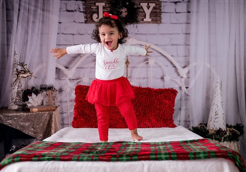 Kate Weihnachten Kopfteil Hintergrund Entworfen von Angela Marie Photography - Kate Backdrop.de