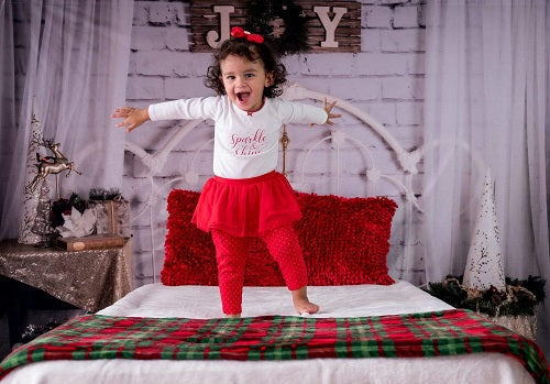 Kate Weihnachten Kopfteil Hintergrund Entworfen von Angela Marie Photography - Kate Backdrop.de