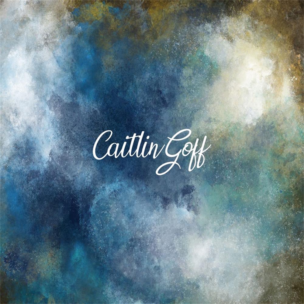 Kate Reflexion im Manatee Frühlingshintergrund farbverlauf Entworfen von Modest Brushes - Kate Backdrop.de