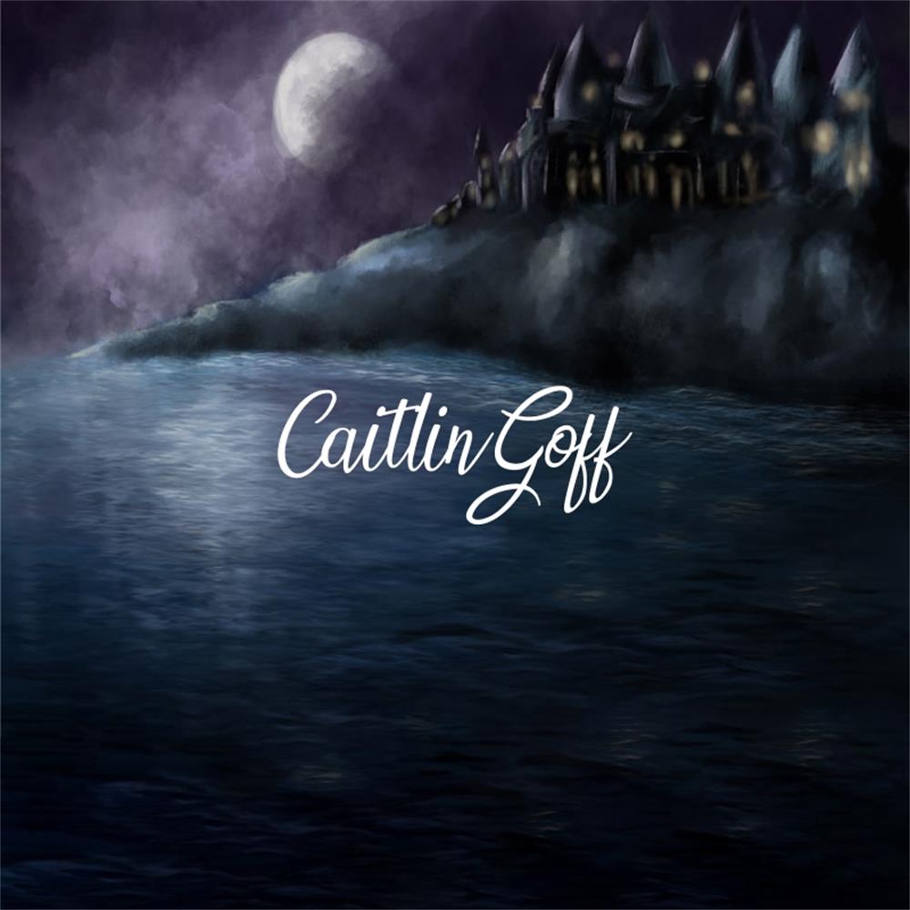 Kate Zauberin Moonlit Schloss See Hintergrund Entworfen von Modest Brushes - Kate Backdrop.de