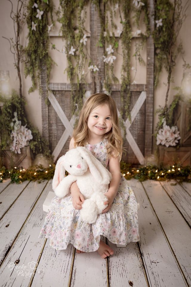 Kate Frühling Tür Manor Hintergrund Entworfen von Megan Leigh Photography - Kate Backdrop.de