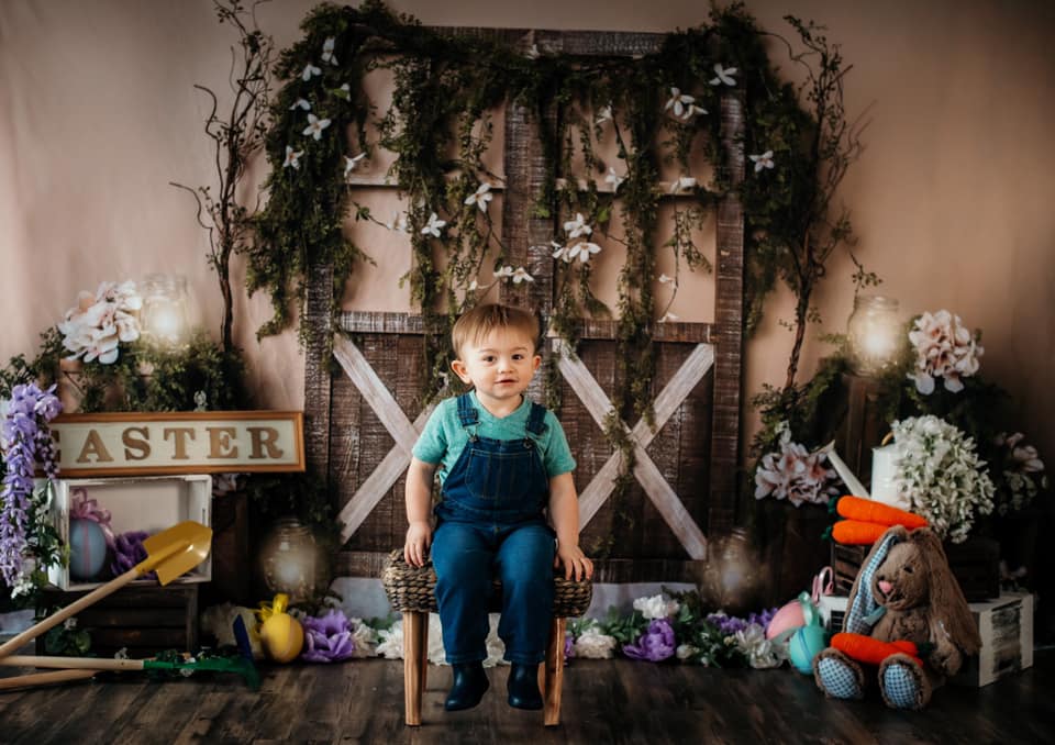 Kate Frühling Tür Manor Hintergrund Entworfen von Megan Leigh Photography - Kate Backdrop.de