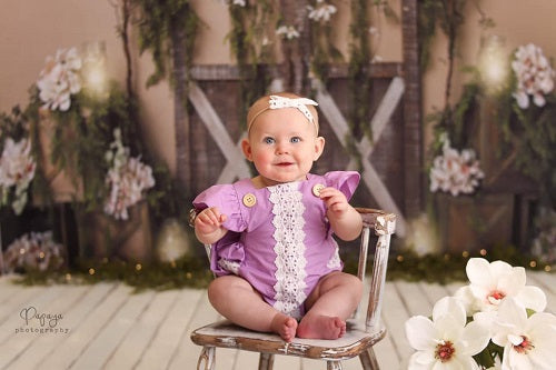 Kate Frühling Tür Manor Hintergrund Entworfen von Megan Leigh Photography - Kate Backdrop.de