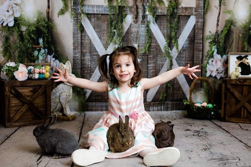 Kate Frühling Tür Manor Hintergrund Entworfen von Megan Leigh Photography - Kate Backdrop.de