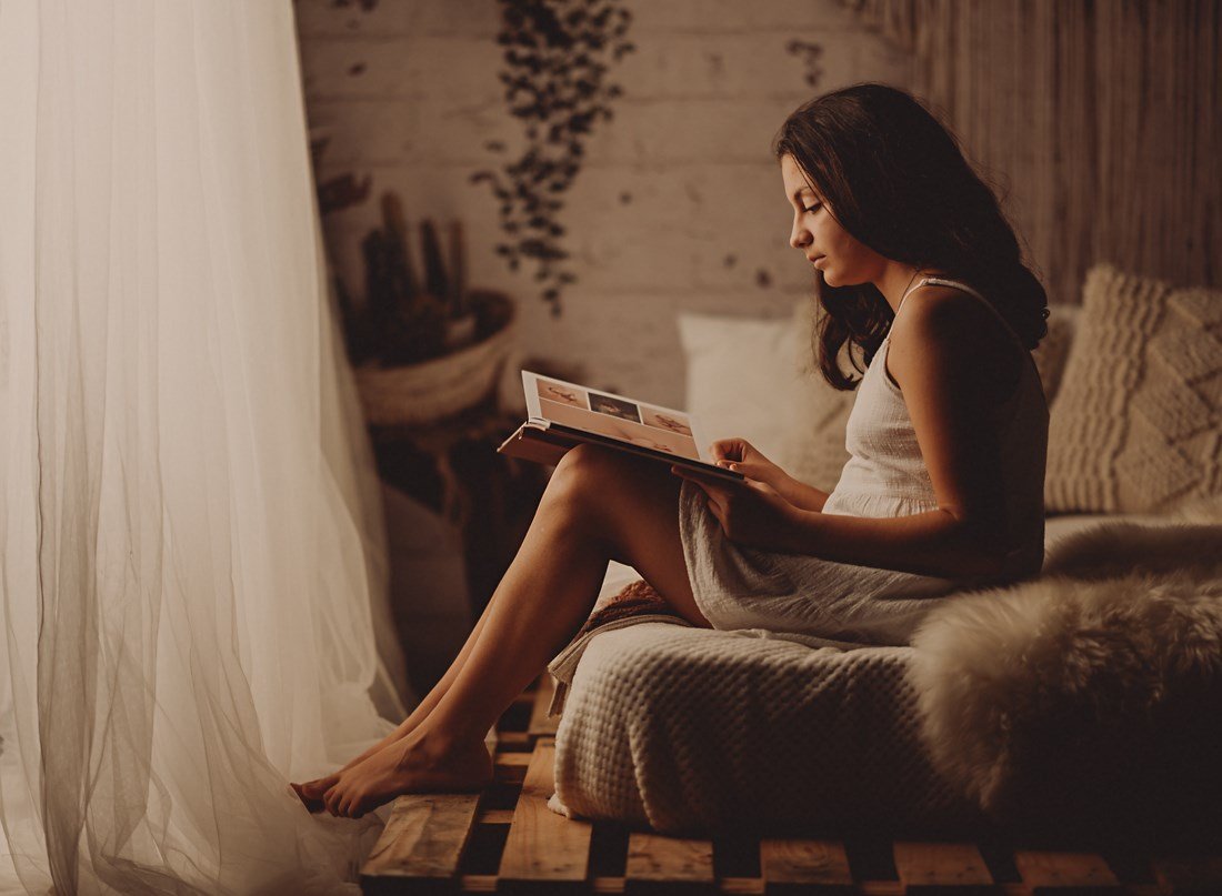 Kate Boho Macrame Schlafzimmerwand Hintergrund Entworfen von Mandy Ringe Photography - Kate Backdrop.de
