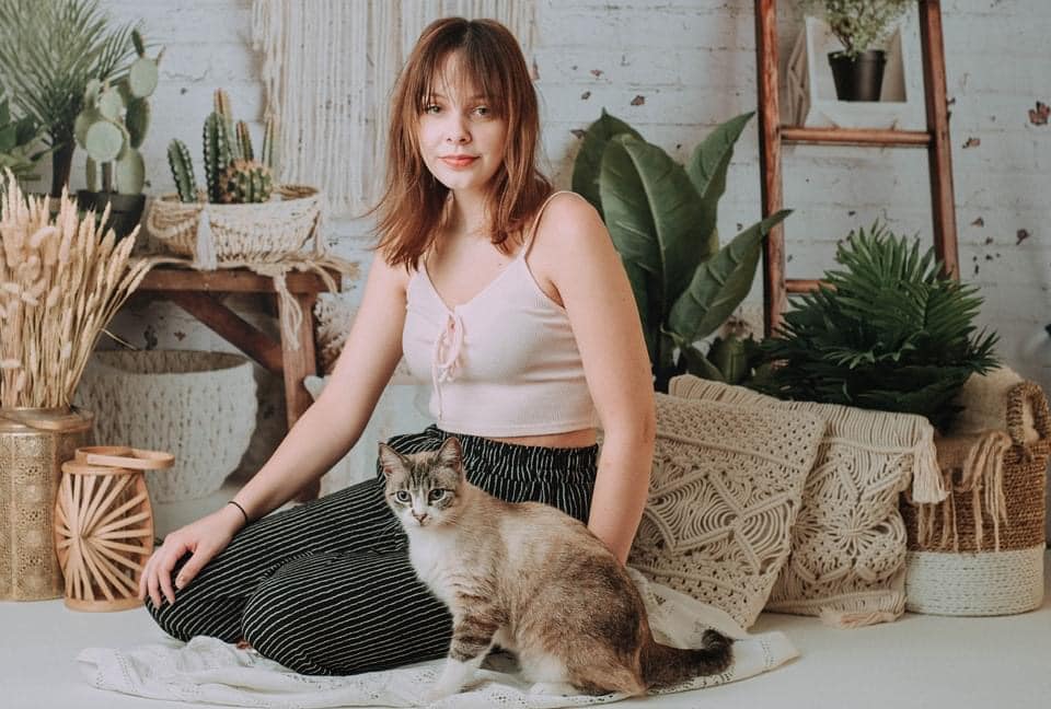 Kate Frühling Boho Macrame Zimmer Hintergrund Entworfen von Mandy Ringe Photography - Kate Backdrop.de