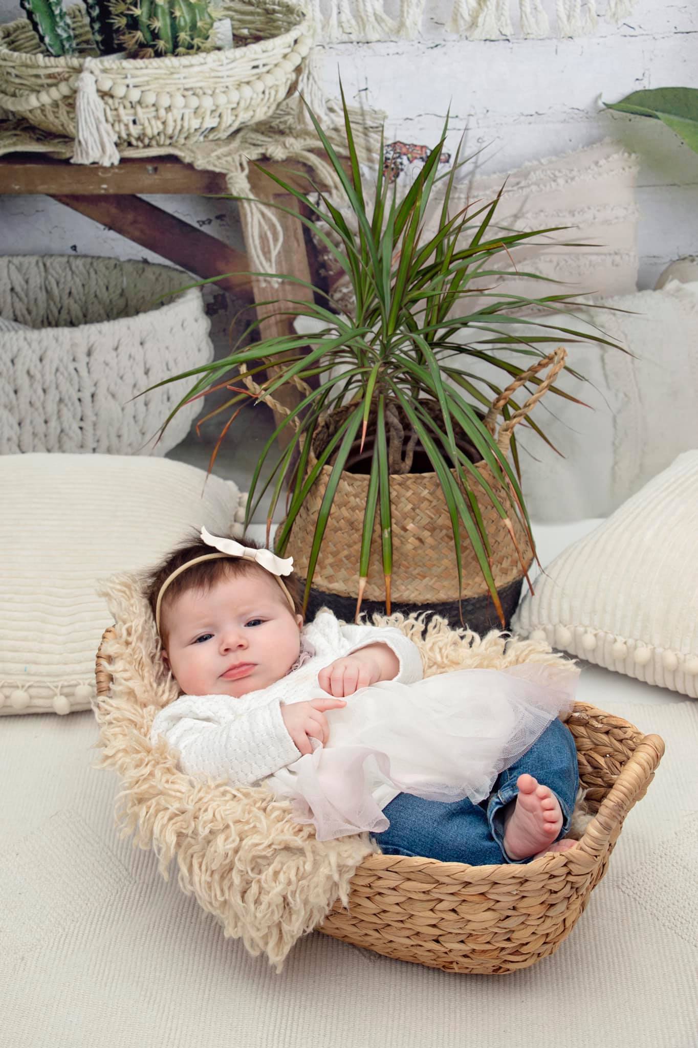 Kate Frühling Boho Macrame Zimmer Hintergrund Entworfen von Mandy Ringe Photography - Kate Backdrop.de