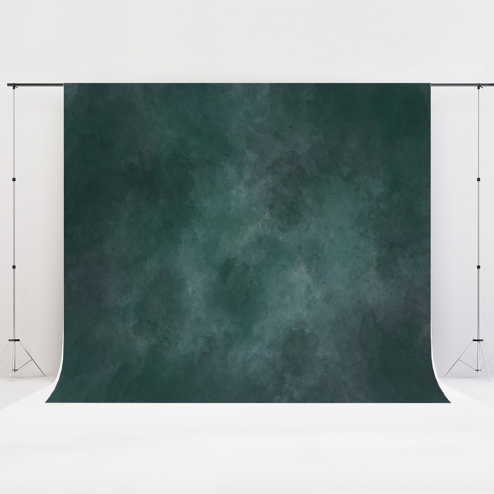 Kate Abstrakt Ursprung blaugrüner farbiger strukturierter Hintergrund von Pine Park Collection - Kate Backdrop.de