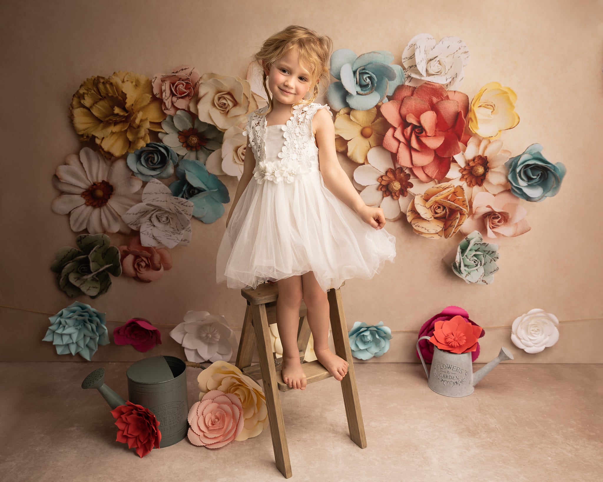 Kate 3D-Wandblumenhintergrund für Fotografie Entworfen von Melissa King