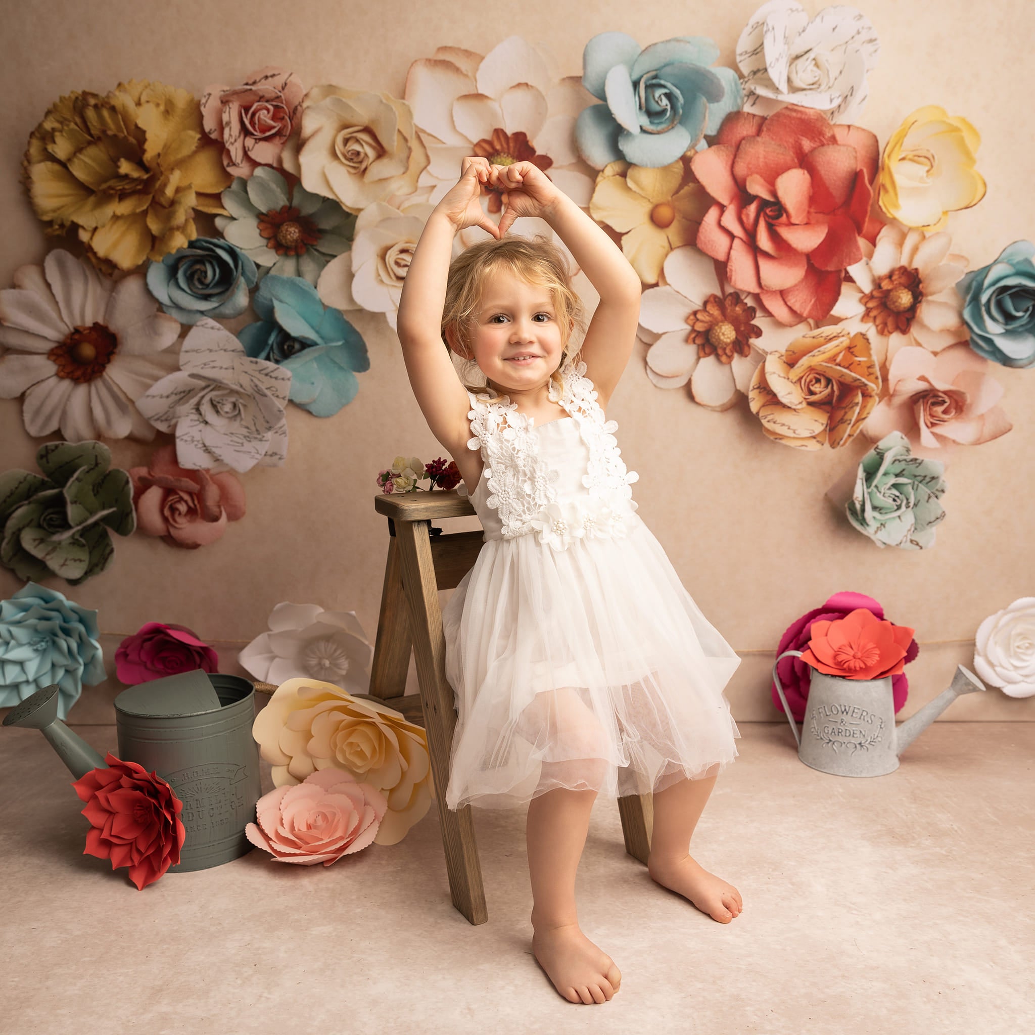 Kate 3D-Wandblumenhintergrund für Fotografie Entworfen von Melissa King